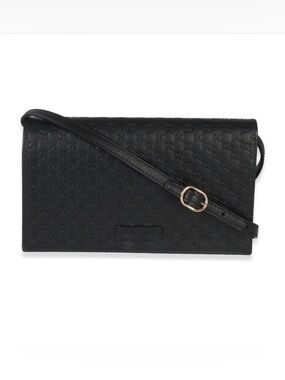 Gucci Microguccissima Crossbody Wallet